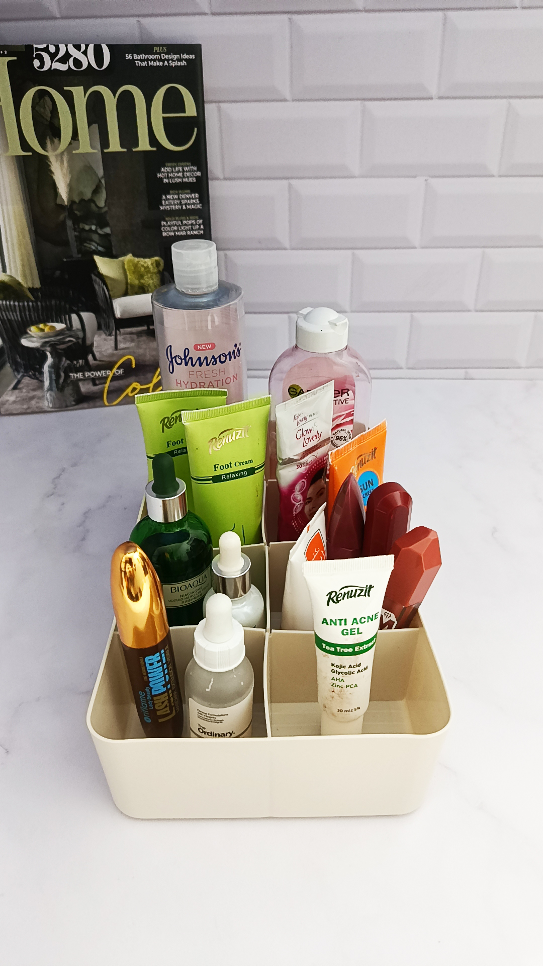 نظم دهنده هشت خانه پلاستیکی